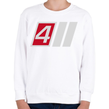 PRINTFASHION S4 - Gyerek pulóver - Fehér gyerek póló