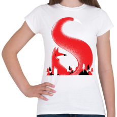 PRINTFASHION S like fox - Női póló - Fehér