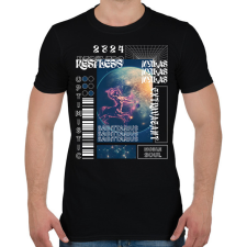 PRINTFASHION Sagittaurus - Streetwear style - Férfi póló - Fekete férfi póló