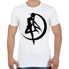 PRINTFASHION Sailor moon - Férfi póló - Fehér férfi póló