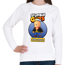 PRINTFASHION Sailor Spinach - Női pulóver - Fehér női pulóver, kardigán