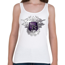 PRINTFASHION Saints Row logo - Női atléta - Fehér női trikó