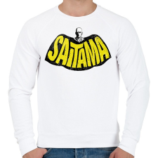 PRINTFASHION Saitama - Férfi pulóver - Fehér férfi pulóver, kardigán