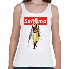 PRINTFASHION Saitama - Női atléta - Fehér női trikó