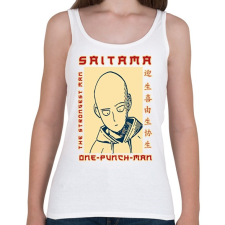 PRINTFASHION Saitama OPM - Női atléta - Fehér női trikó