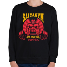 PRINTFASHION Saiyagym - Gyerek pulóver - Fekete