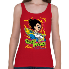 PRINTFASHION Saiyans - Női atléta - Cseresznyepiros