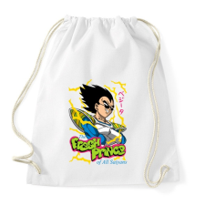 PRINTFASHION Saiyans - Sportzsák, Tornazsák - Fehér tornazsák