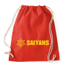 PRINTFASHION SAIYANS - Sportzsák, Tornazsák - Piros