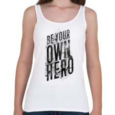 PRINTFASHION Saját hősöd - Női atléta - Fehér női trikó