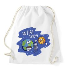 PRINTFASHION Sajtból van a hold - Sportzsák, Tornazsák - Fehér tornazsák
