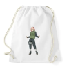 PRINTFASHION Sakura Shinobi Edition - Sportzsák, Tornazsák - Fehér