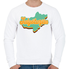 PRINTFASHION Salgótarján - Férfi pulóver - Fehér férfi pulóver, kardigán