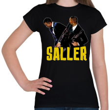 PRINTFASHION Saller - Női póló - Fekete női póló