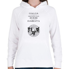 PRINTFASHION Salsa Zouk Bachata dancer S0203 black - Női kapucnis pulóver - Fehér női pulóver, kardigán