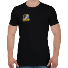 PRINTFASHION Sam - Férfi póló - Fekete férfi póló