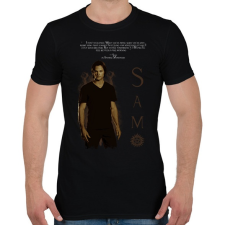 PRINTFASHION sam winchester - Férfi póló - Fekete férfi póló