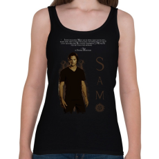 PRINTFASHION sam winchester - Női atléta - Fekete
