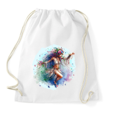 PRINTFASHION Sámánlány - Sportzsák, Tornazsák - Fehér tornazsák