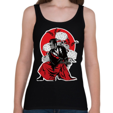 PRINTFASHION samurai - Női atléta - Fekete