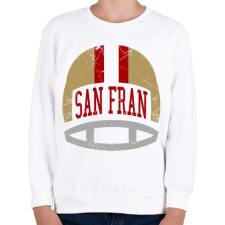 PRINTFASHION San Fran - Gyerek pulóver - Fehér gyerek pulóver, kardigán