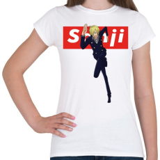 PRINTFASHION Sanji - Női póló - Fehér