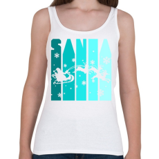 PRINTFASHION Santa - Női atléta - Fehér