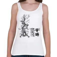 PRINTFASHION sárkány2 - Női atléta - Fehér