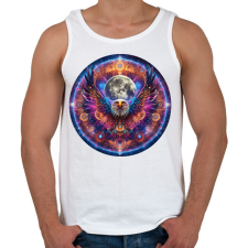 PRINTFASHION sas2 - Férfi atléta - Fehér atléta, trikó