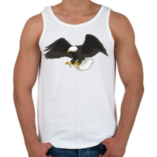 PRINTFASHION Sas - Férfi atléta - Fehér