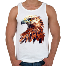 PRINTFASHION Sas - Férfi atléta - Fehér