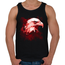 PRINTFASHION Sas - Férfi atléta - Fekete atléta, trikó