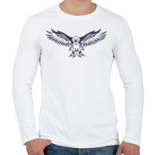 PRINTFASHION Sas - Férfi hosszú ujjú póló - Fehér férfi póló