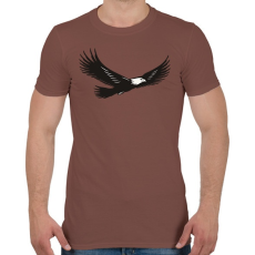 PRINTFASHION Sas  - Férfi póló - Mogyoróbarna