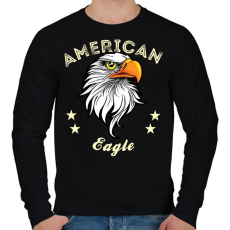 PRINTFASHION Sas - Férfi pulóver - Fekete