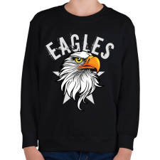 PRINTFASHION Sas - Gyerek pulóver - Fekete gyerek pulóver, kardigán