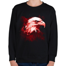 PRINTFASHION Sas - Gyerek pulóver - Fekete