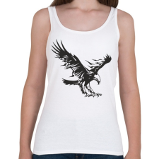 PRINTFASHION Sas - Női atléta - Fehér női trikó