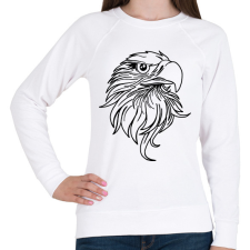 PRINTFASHION sas - Női pulóver - Fehér női pulóver, kardigán