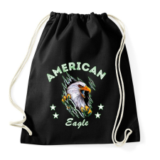 PRINTFASHION Sas - Sportzsák, Tornazsák - Fekete tornazsák