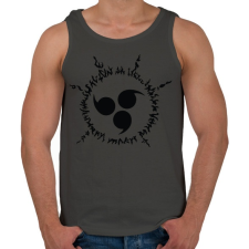 PRINTFASHION Sasuke átokpecsét - Férfi atléta - Sötétszürke atléta, trikó