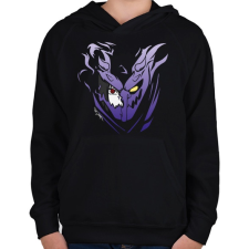 PRINTFASHION Sasuke Susano mode - Gyerek kapucnis pulóver - Fekete gyerek pulóver, kardigán