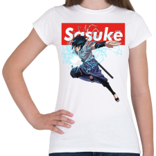 PRINTFASHION Sasuke Uchiha - Női póló - Fehér női póló