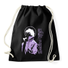 PRINTFASHION Satoru Gojo -páros minta - Sportzsák, Tornazsák - Fekete