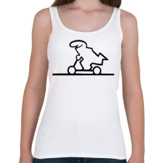 PRINTFASHION Scooter - Női atléta - Fehér