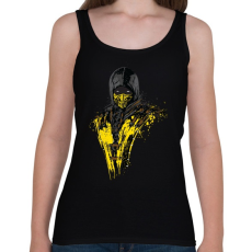 PRINTFASHION Scorpion - Női atléta - Fekete