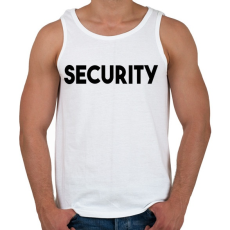 PRINTFASHION SECURITY - Férfi atléta - Fehér