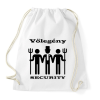 PRINTFASHION Security - Sportzsák, Tornazsák - Fehér