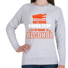 PRINTFASHION Semmi sem állíthat meg - Női pulóver - Sport szürke női pulóver, kardigán