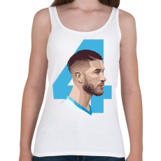 PRINTFASHION Sergio Ramos - Női atléta - Fehér